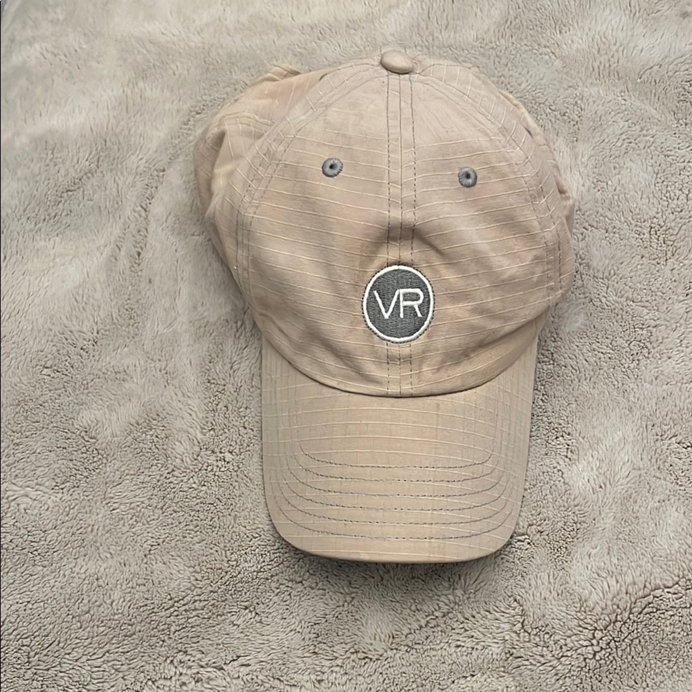 Tan Baseball Cap with Victory Ranch Logo